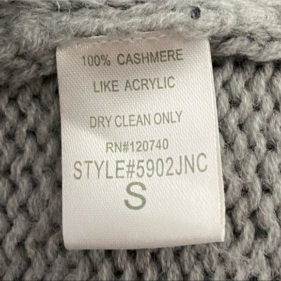 EUC Mystree Gray Super Soft Shrug Duster w/ Pockets Size Small - Picture 6 of 7